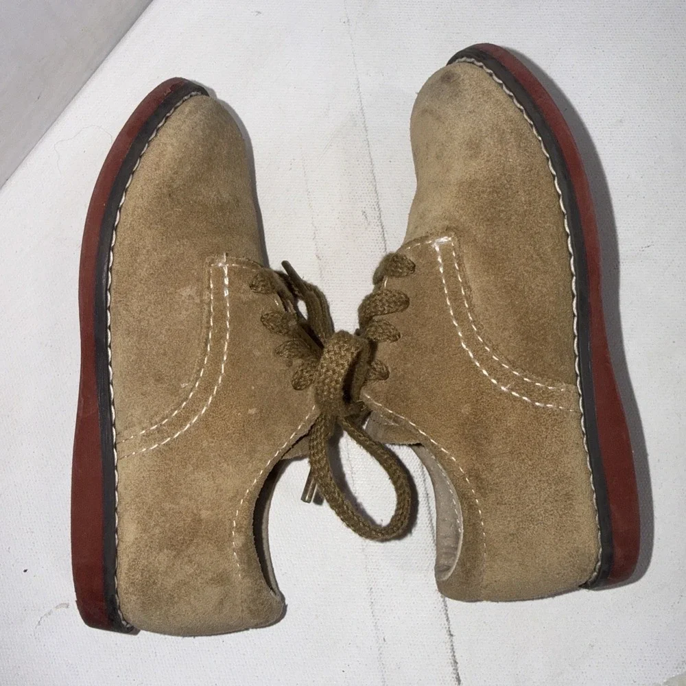 Footmates Bucky Brown Classic Leather Loafer Walking Toddler Or Kids Shoe 8 Wide